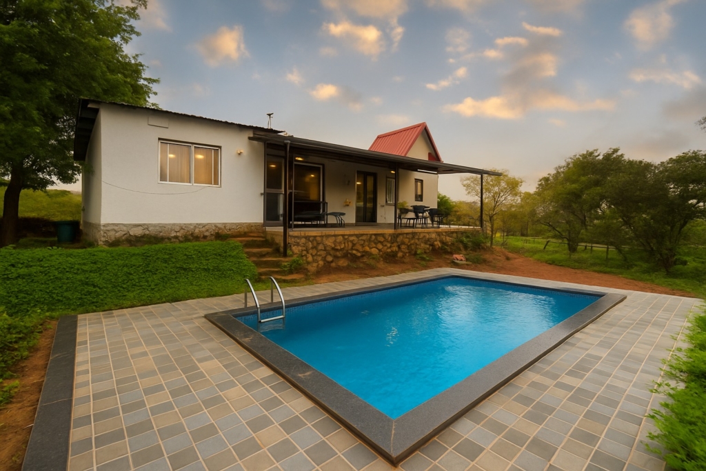 Triptadka Lake Vibe Villa with Pool Pawna – 3BHK