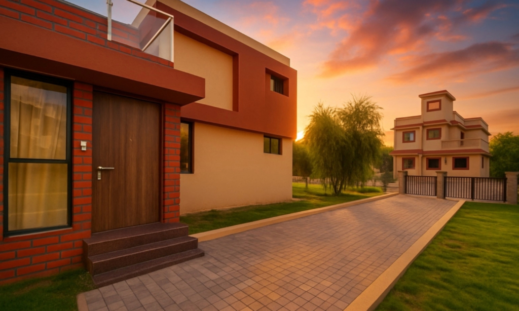Tone House with Pool – 3BHK